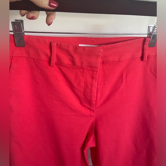 loft coral color cropped pant - Picture 2 of 6